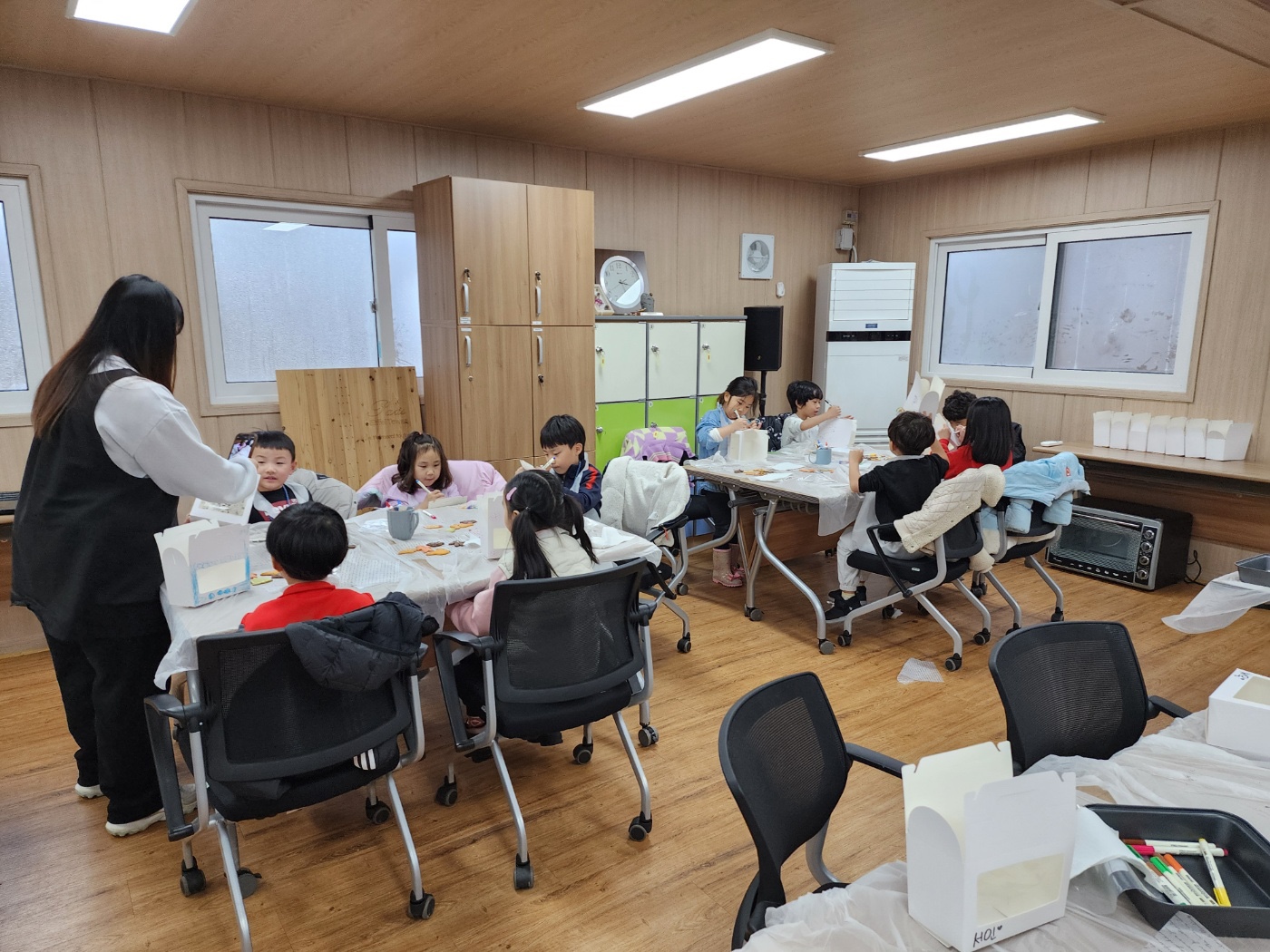 2024. 02-15 은혜 어린이집 스노우 쿠키 만들기